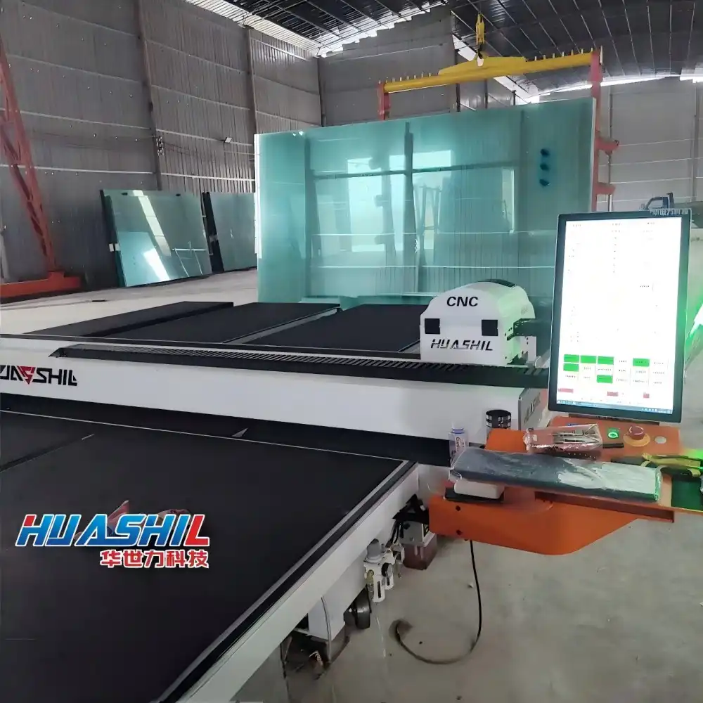 How to optimize the cutting process of a glass cutting machine?